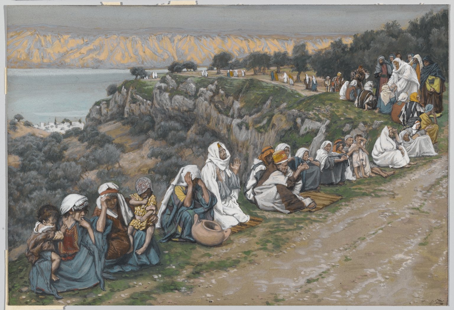 The Sick Awaiting the Passage of Jesus (Les malades attendant le