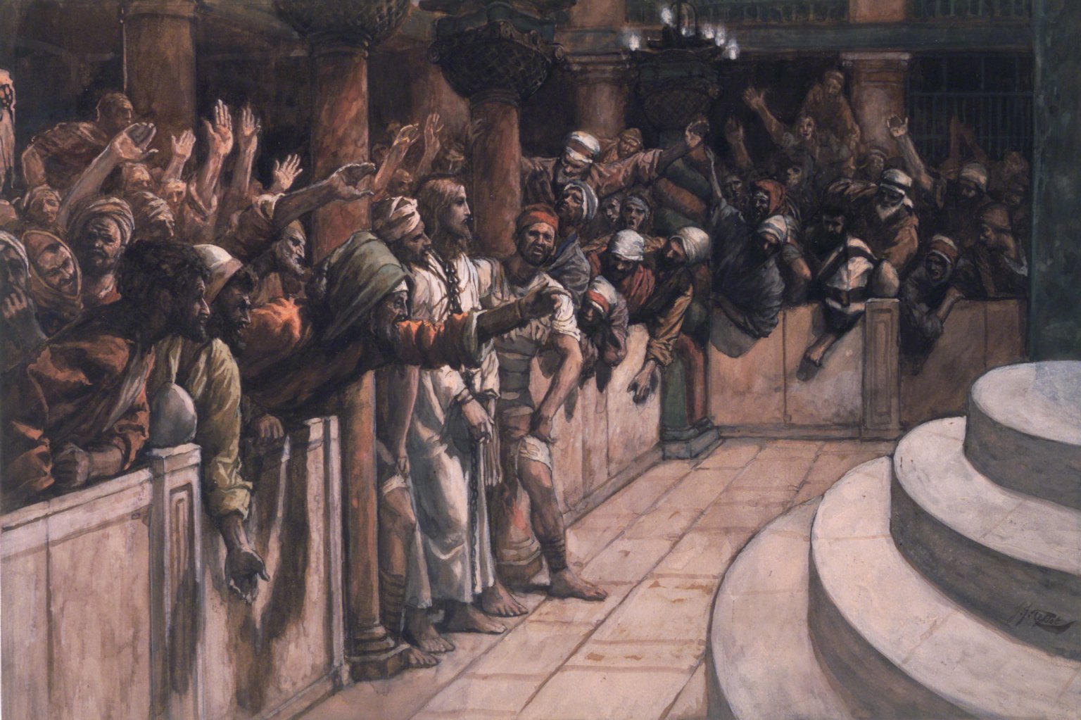 絵画 witness The False Witnesses (Les faux témoins) · Brooklyn Museum