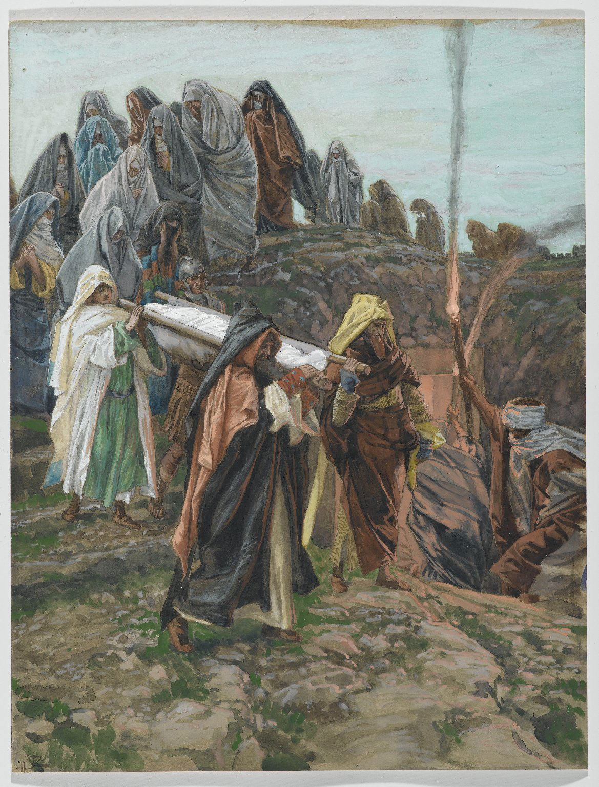 Jesus Carried to the Tomb (Jésus porté au tombeau) · Brooklyn Museum