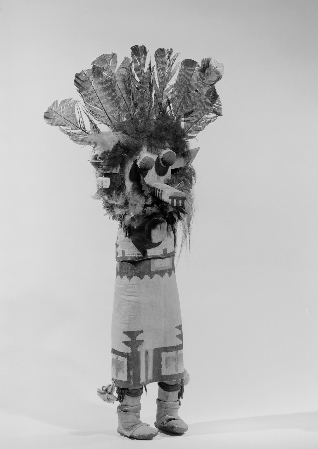 Kachina Doll (Hakjapa) · Brooklyn Museum