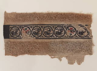 Fragment of a Band with Animals and Plants