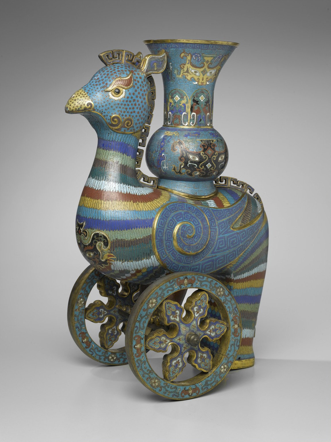 Ceremonial Wine Vessel on Wheels · Brooklyn Museum