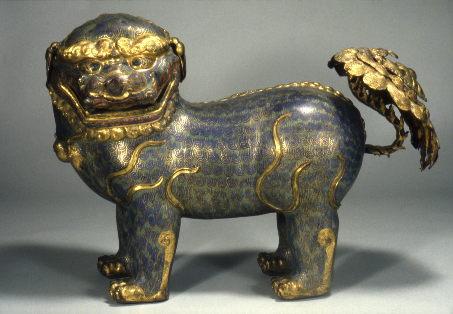 Large Figure of a Lion Dog · Brooklyn Museum
