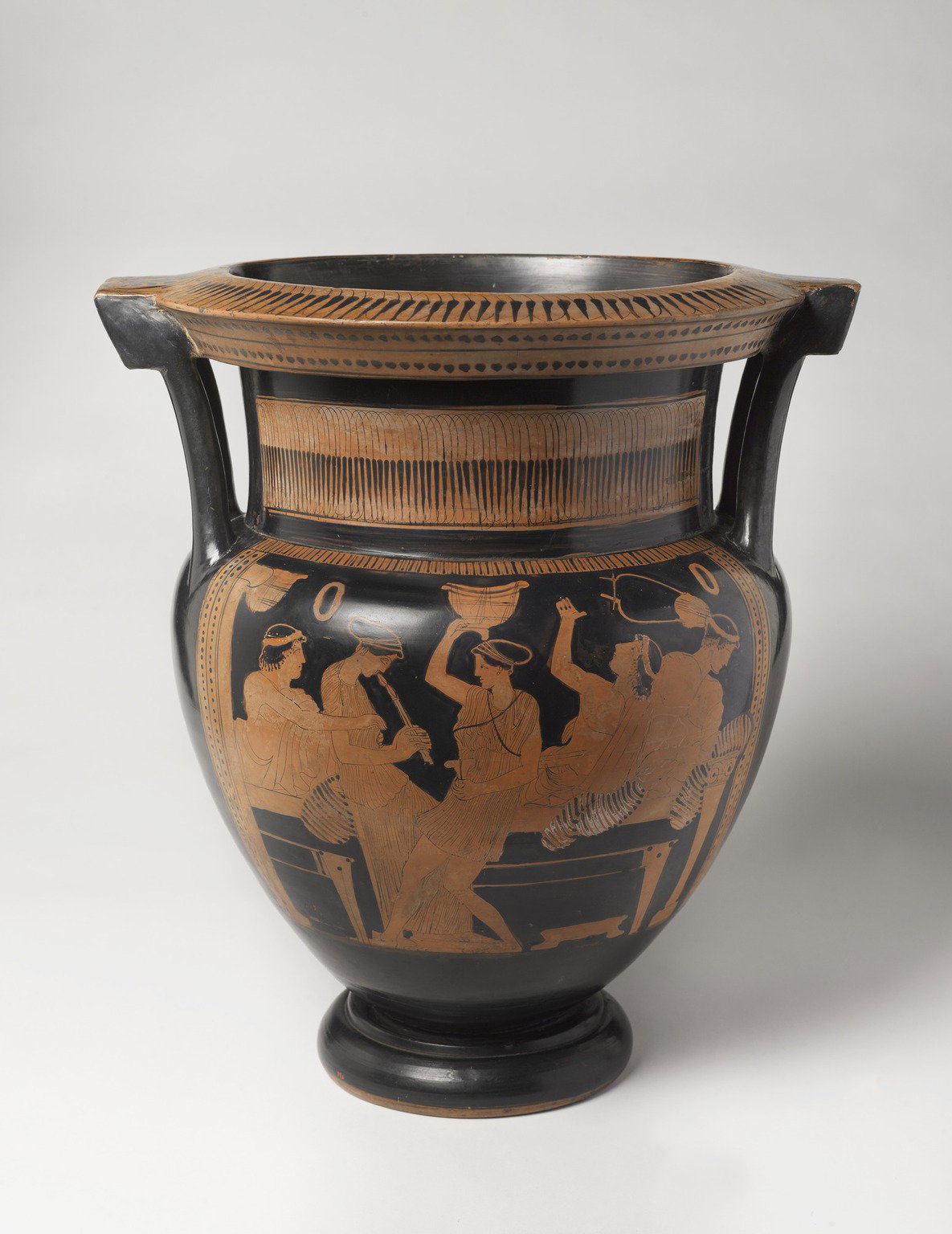 Red-Figure Column Krater · Brooklyn Museum