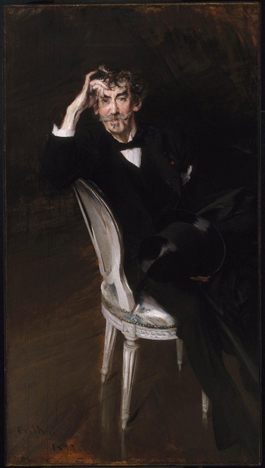 Portrait of James McNeill Whistler · Brooklyn Museum