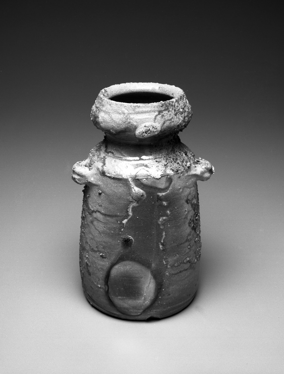 Bizen ware Yohen Flower Vase · Brooklyn Museum