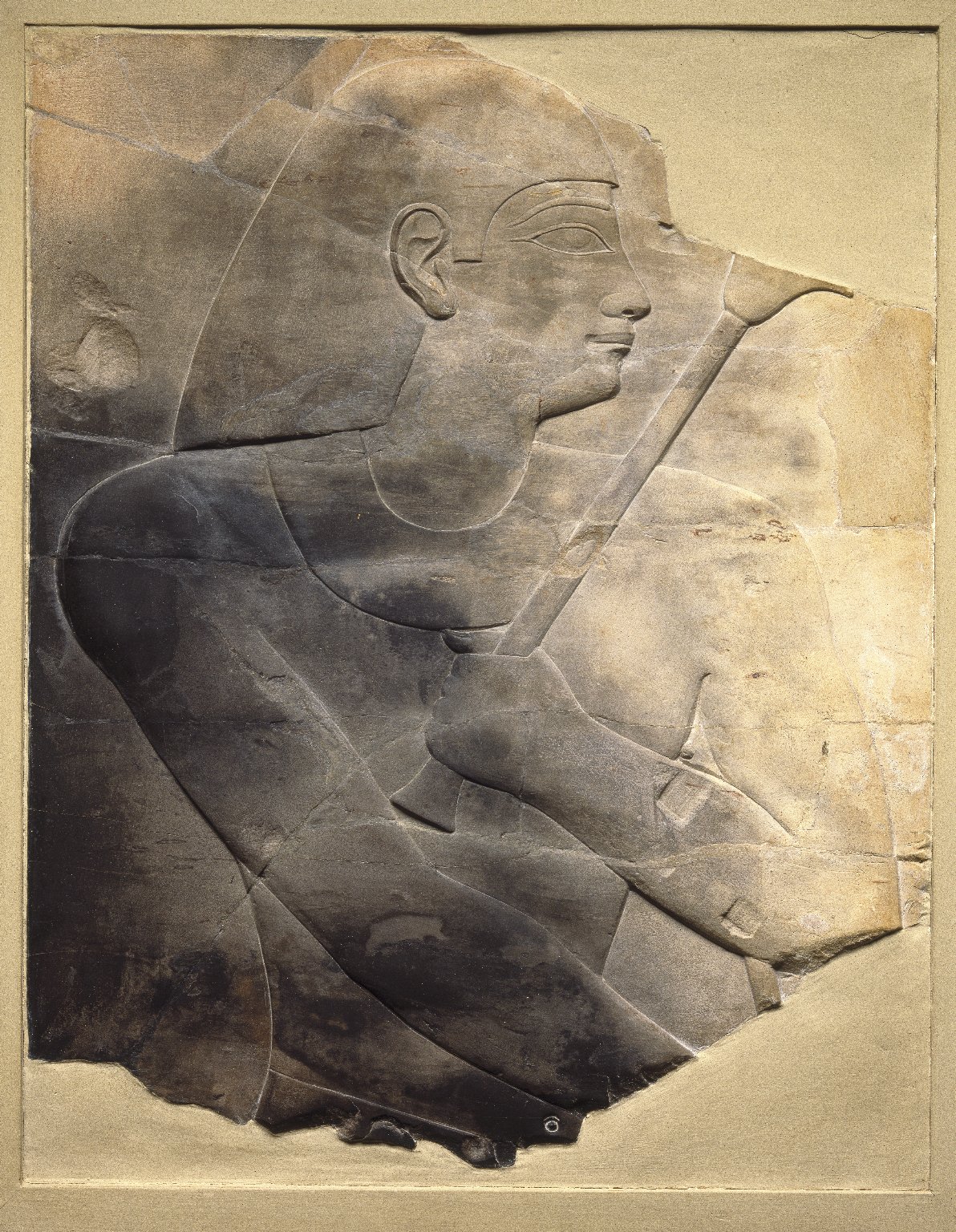 Raised Relief of Montuemhat(?)