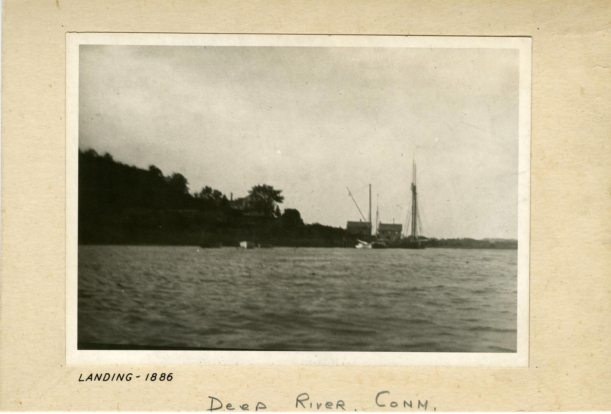 Landing from South, Deep River, Connecticut · Brooklyn Museum