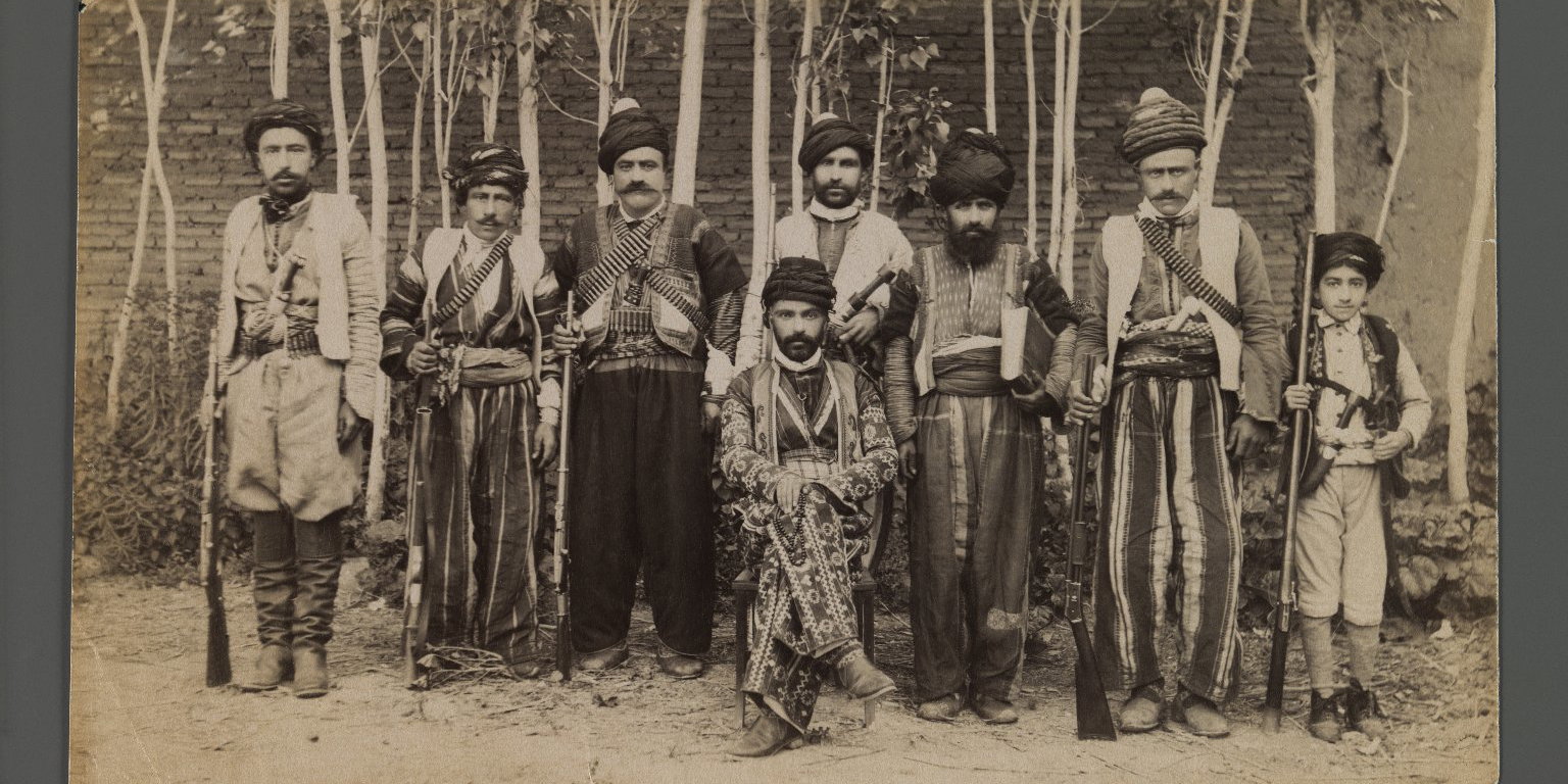 kurdish-soldiers-one-of-274-vintage-photographs-brooklyn-museum