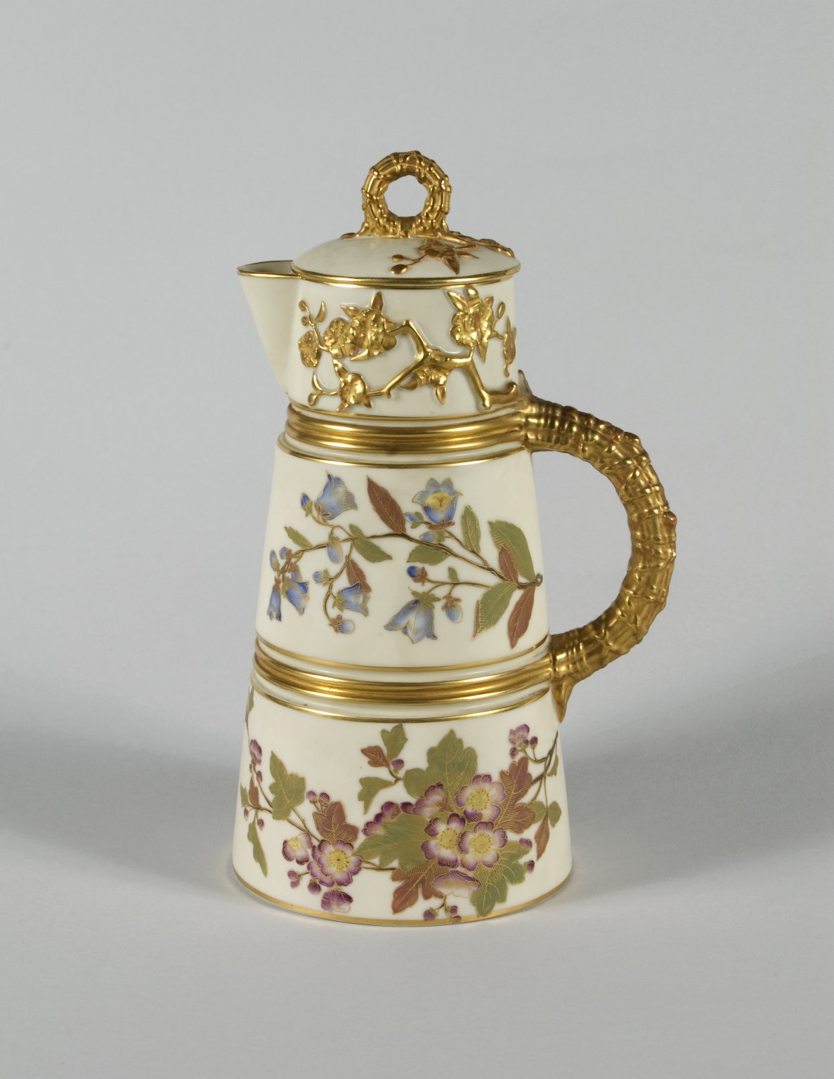 Chocolate Pot and Lid · Brooklyn Museum