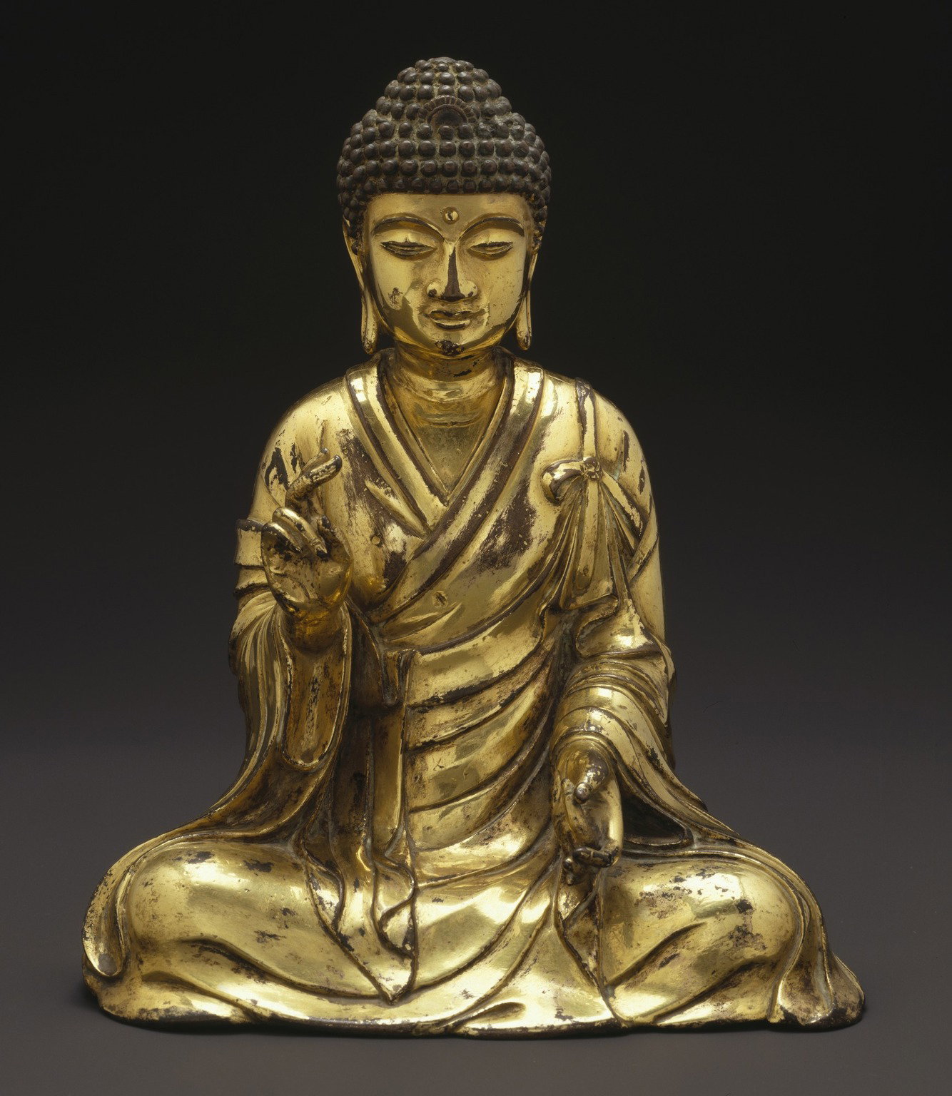 サキャムニ ブッダ Seated Buddha Shakyamuni · Brooklyn Museum