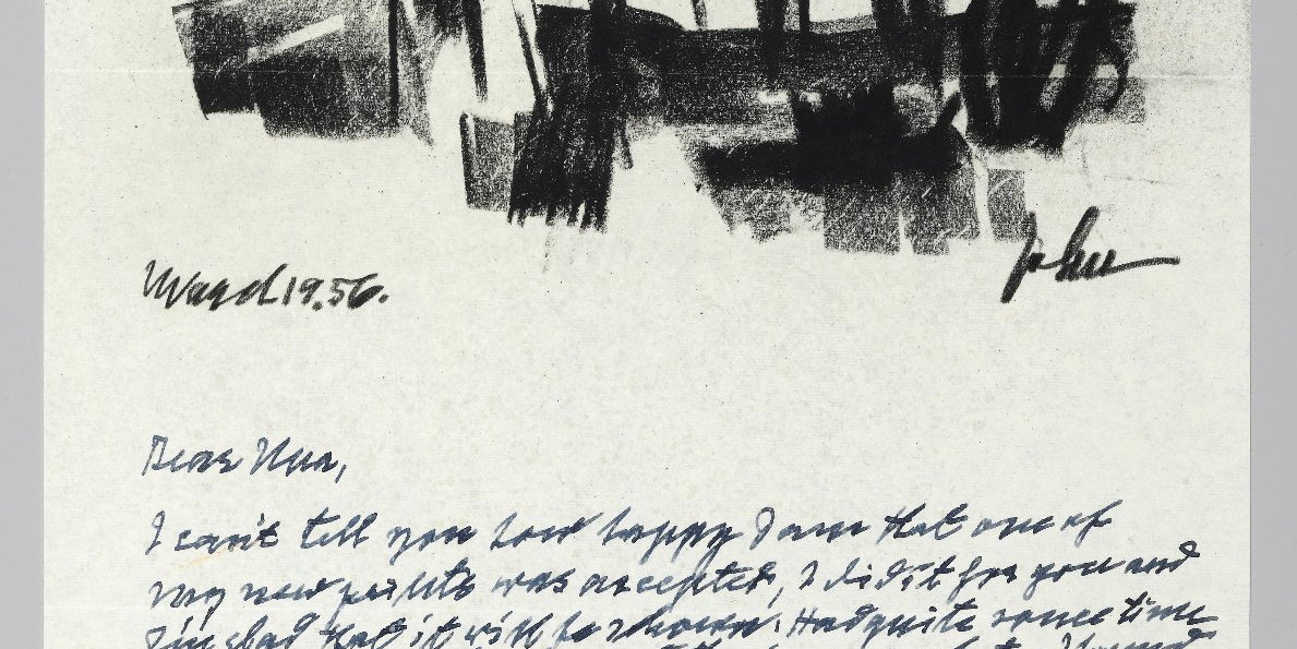 Letter with Drawing · Brooklyn Museum