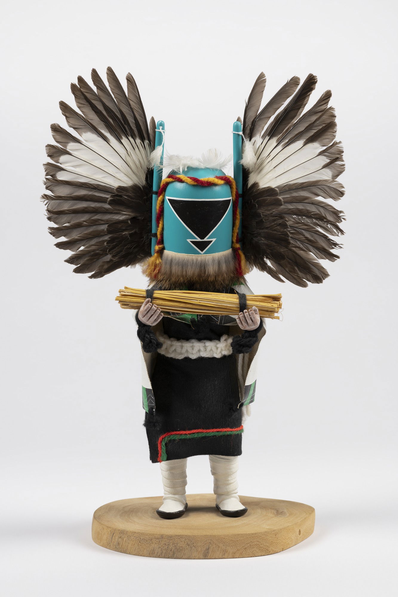 Kachina Doll (Angwusnasomtaqa [Crow Mother]) · Brooklyn Museum