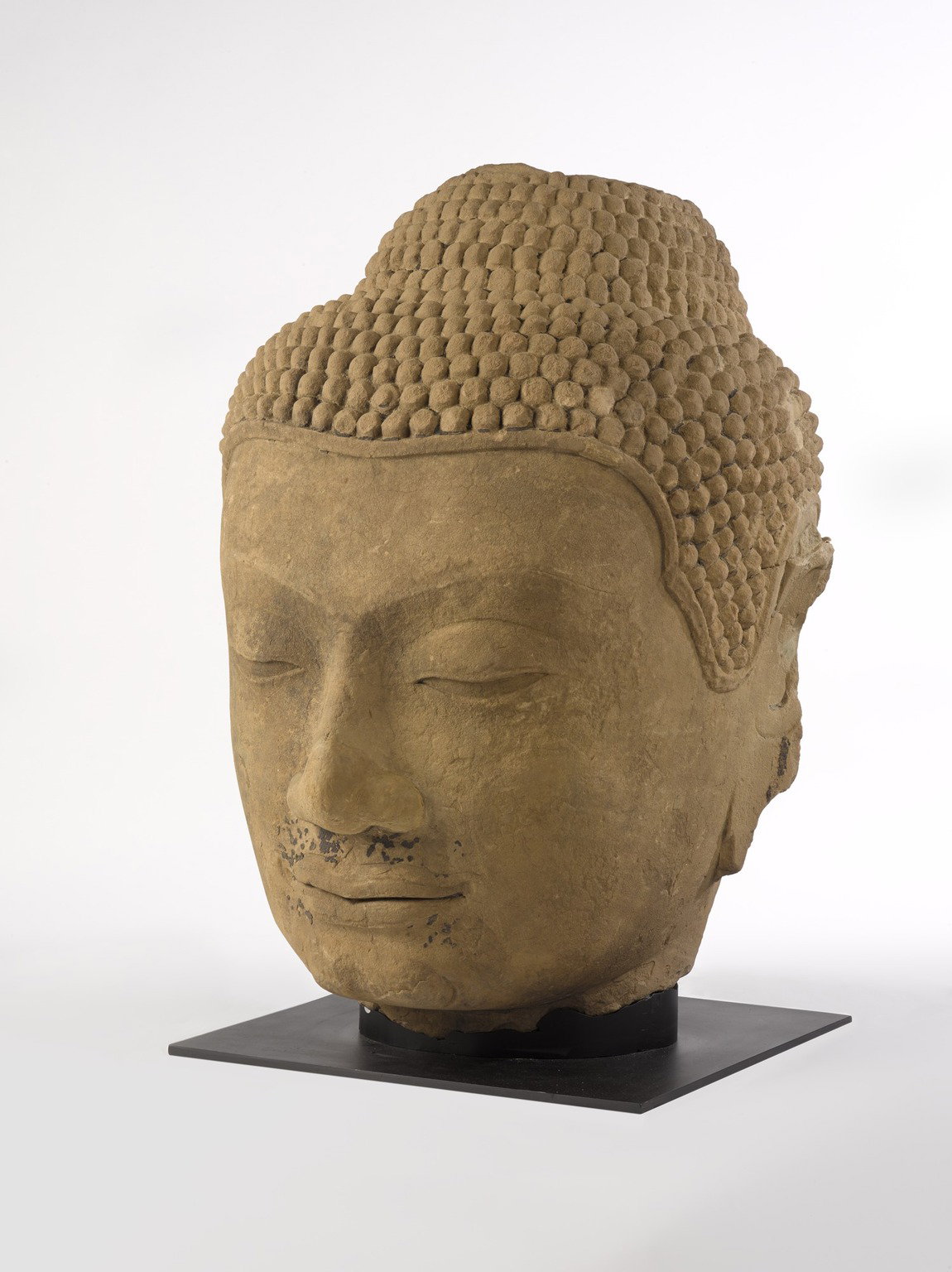 Head of a Buddha · Brooklyn Museum