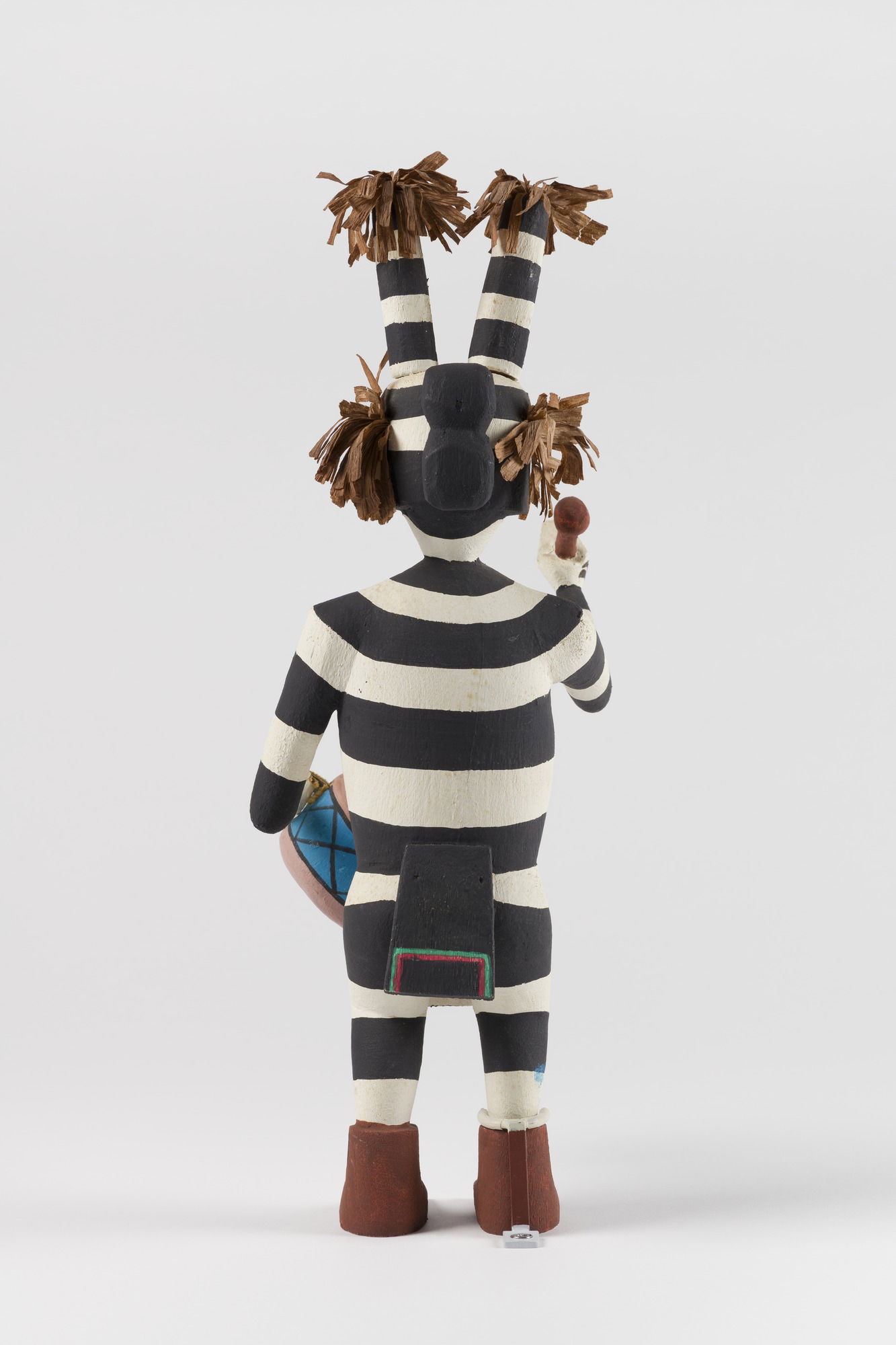 Kachina Doll, Koshare Clown · Brooklyn Museum