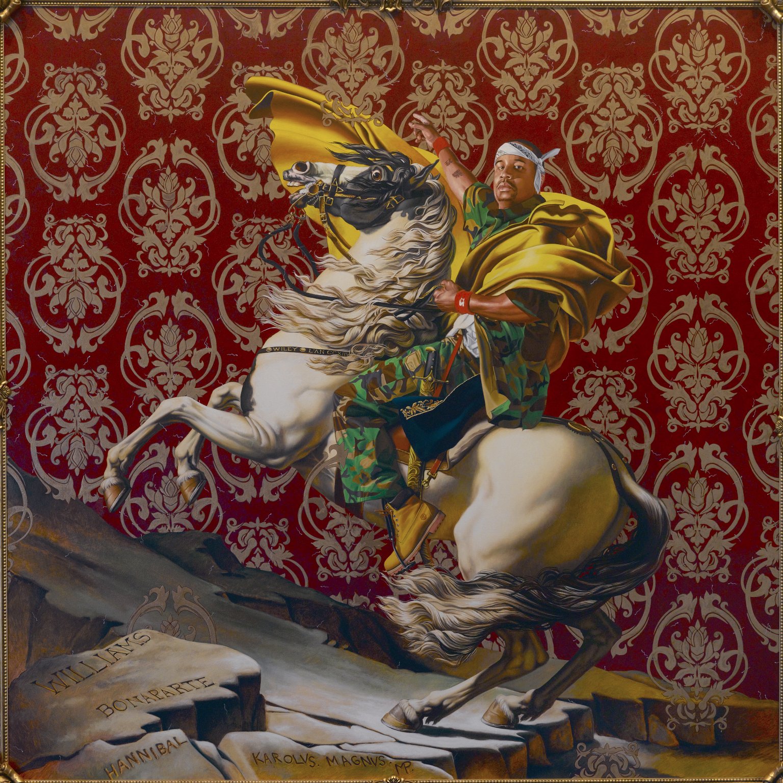 Napoleon Leading the Army over the Alps · Brooklyn Museum