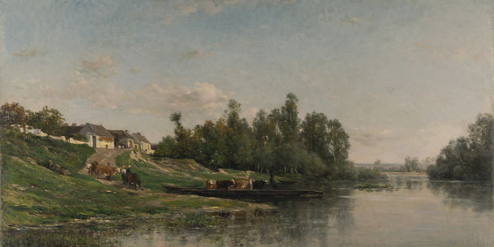 River Scene · Brooklyn Museum