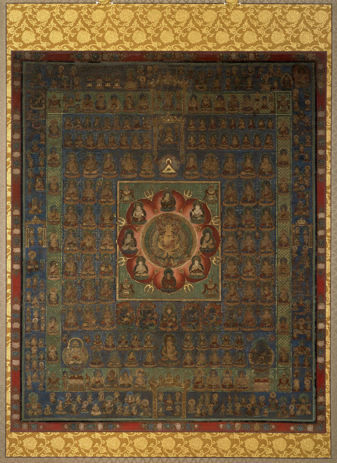 Taizō-kai Mandara · Brooklyn Museum