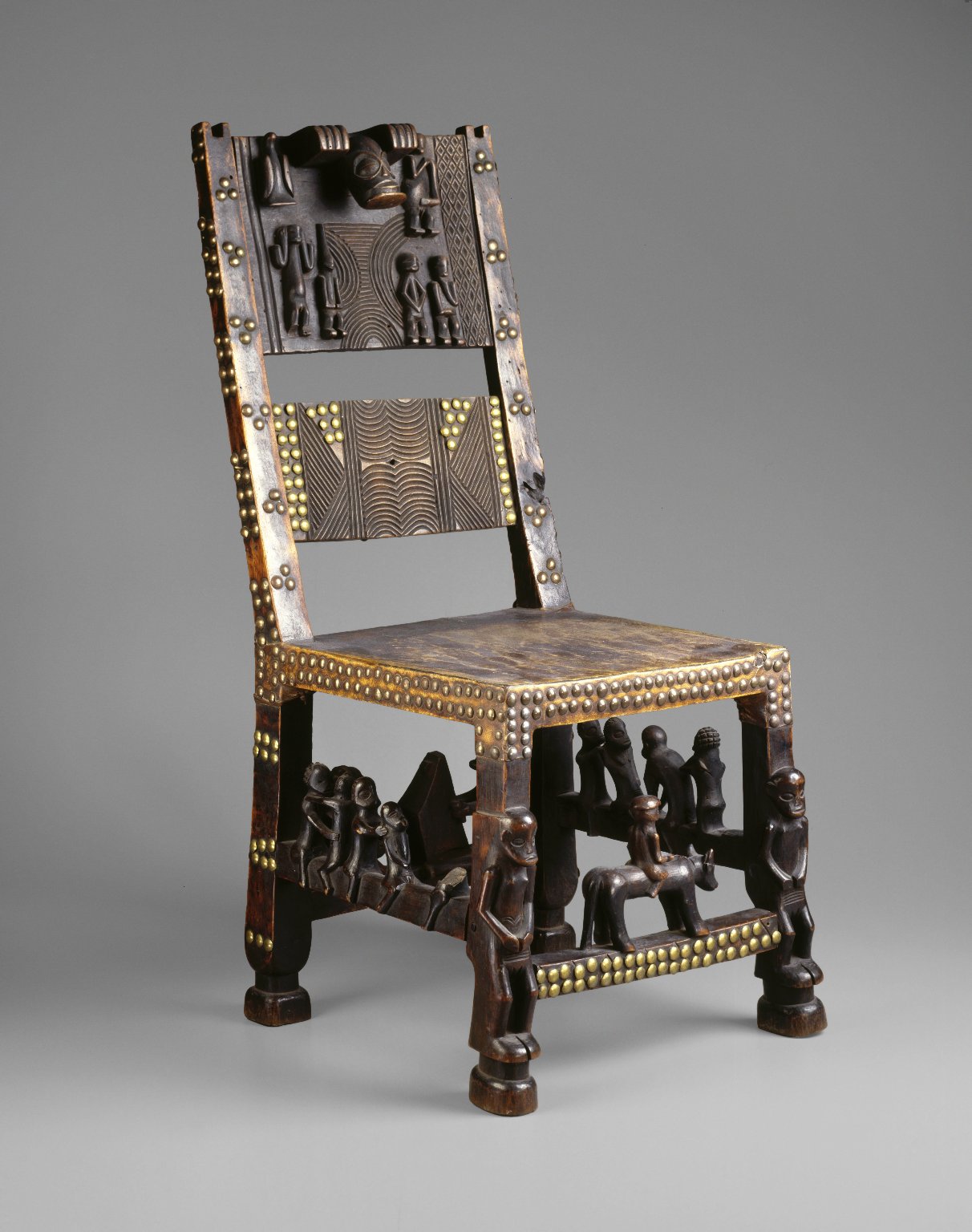 Ceremonial seat (ngundja) · Brooklyn Museum