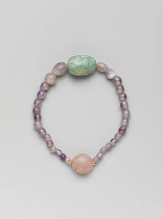 Bracelet with Uninscribed Scarab