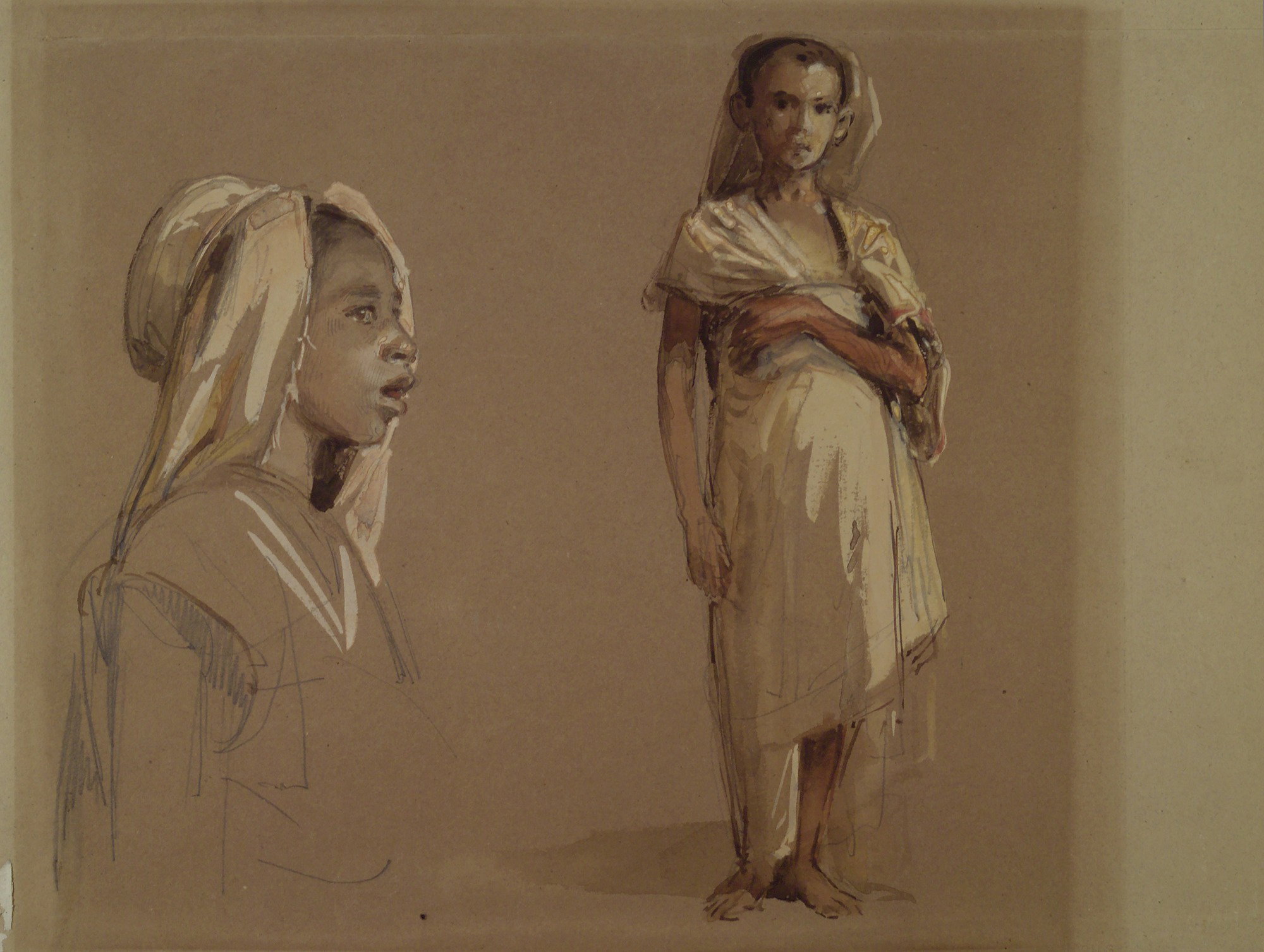 Kabyle Children (Enfants Kabyles) · Brooklyn Museum