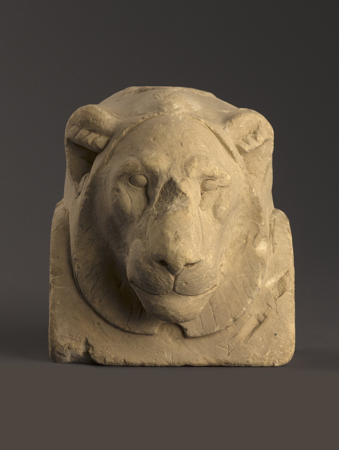 Sculptor's Model Bust of a Lion