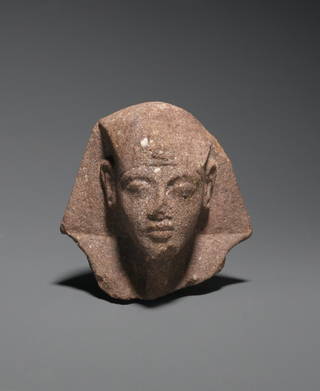 Head from a Shabty of King Akhenaten