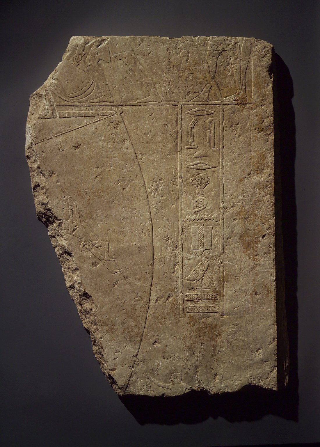 Tomb Relief with a Ship Scene