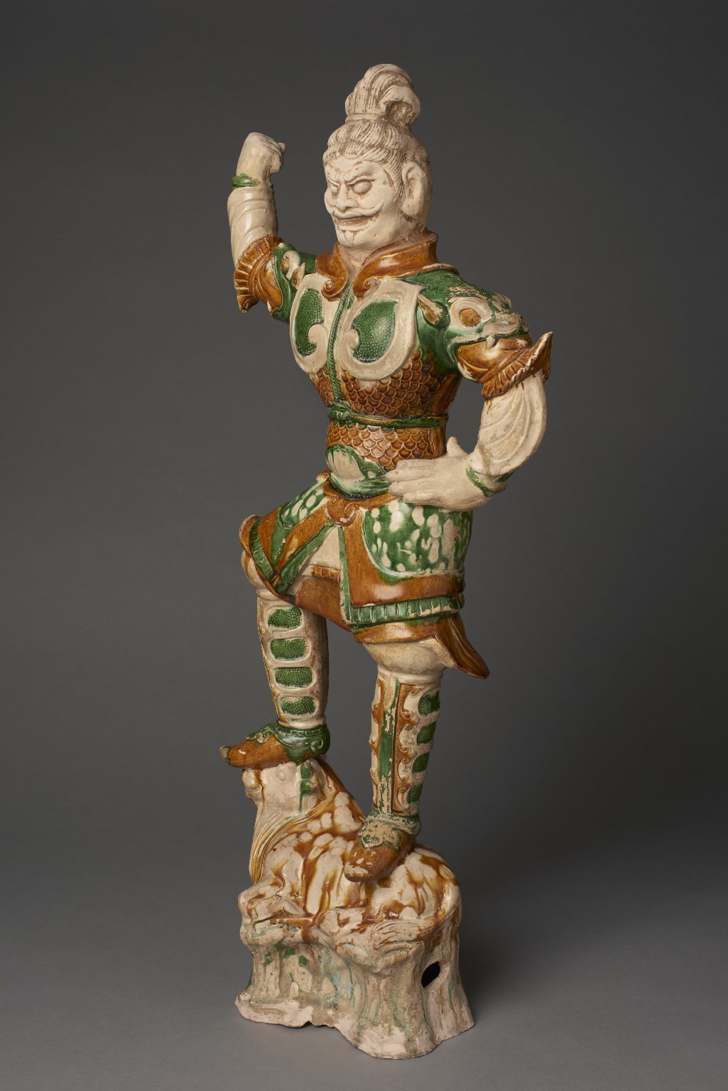 Lokapala on a Recumbent Bull · Brooklyn Museum