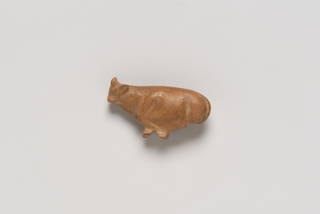 Bound Cow or Bull Inscribed for Thutmose I