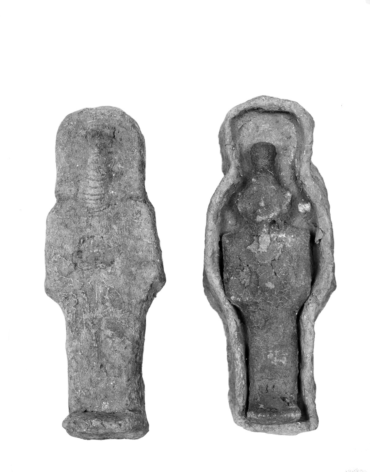 Small Model Coffin with Mummy
