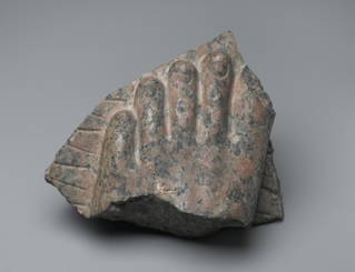 Fragment of the Left Foot of a Royal Statue