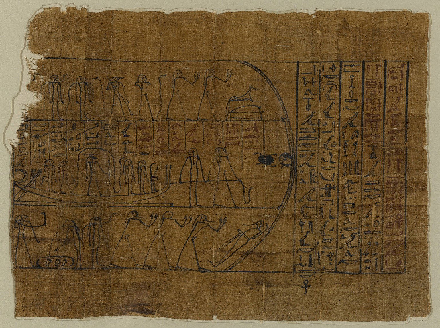Papyrus of the Amduat, What Is in the Netherworld, of Ankhefenmut
