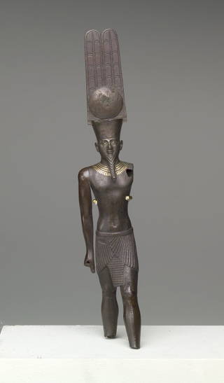 Amun-Re in a Crown with Tall Plumes