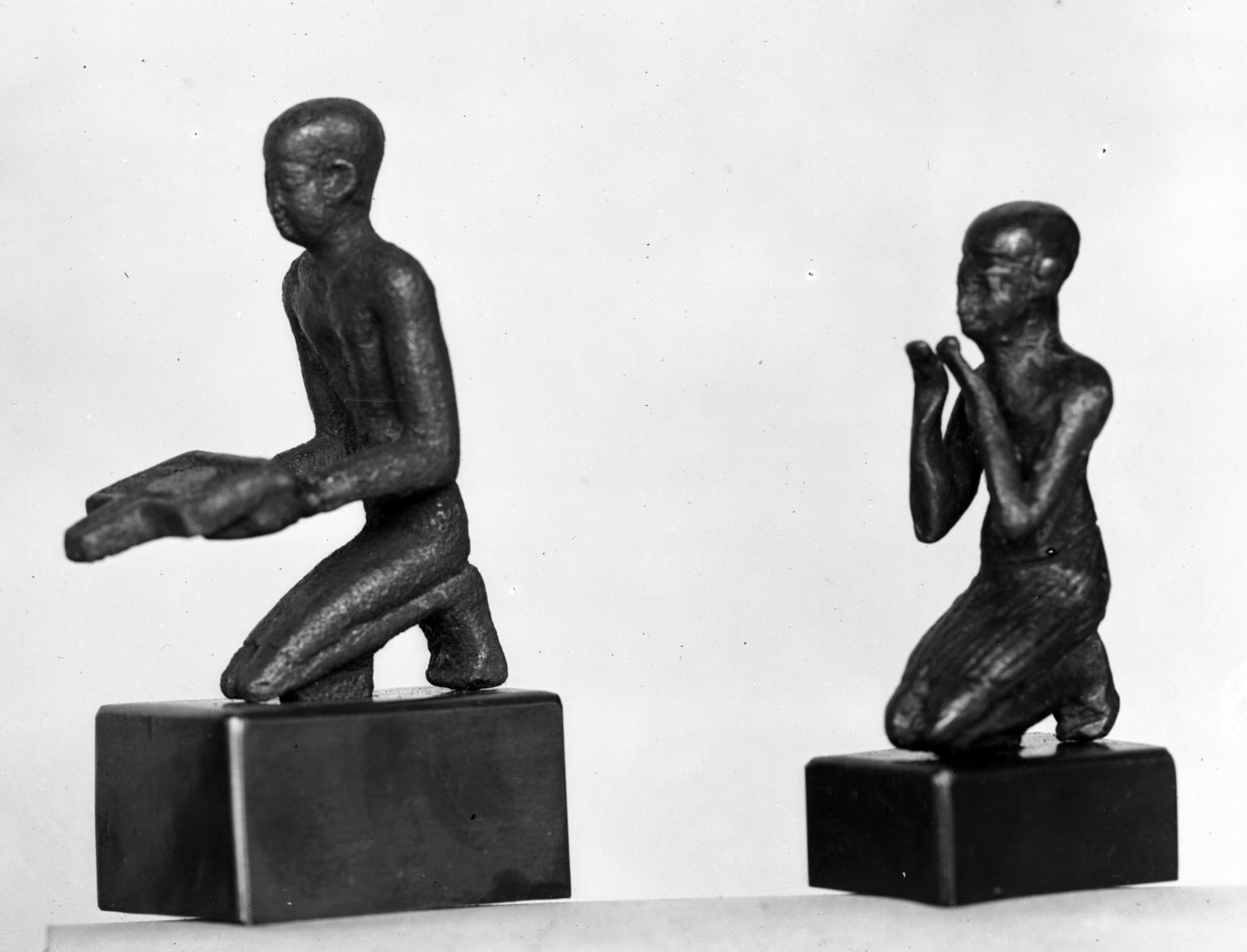 Small Figurine of a Kneeling Man