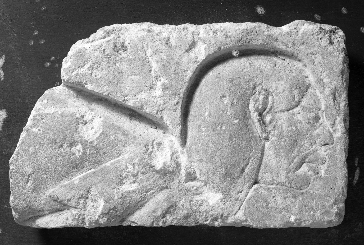 Relief Fragment of Bowing Man