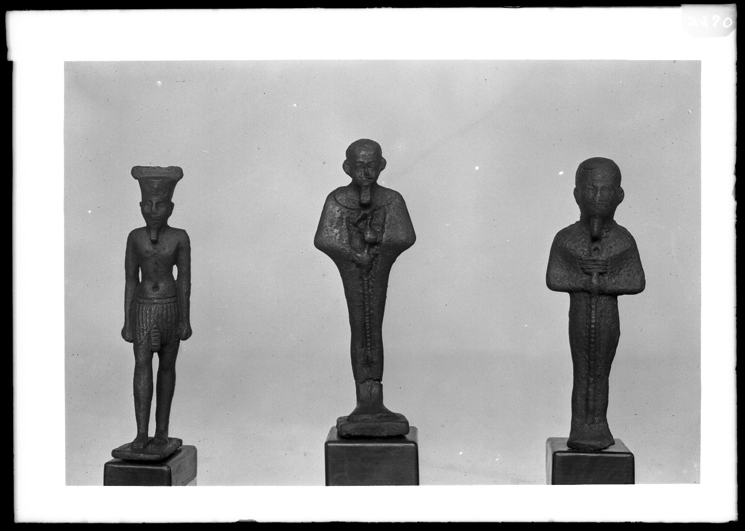 Small Statuette of the God Amon Standing