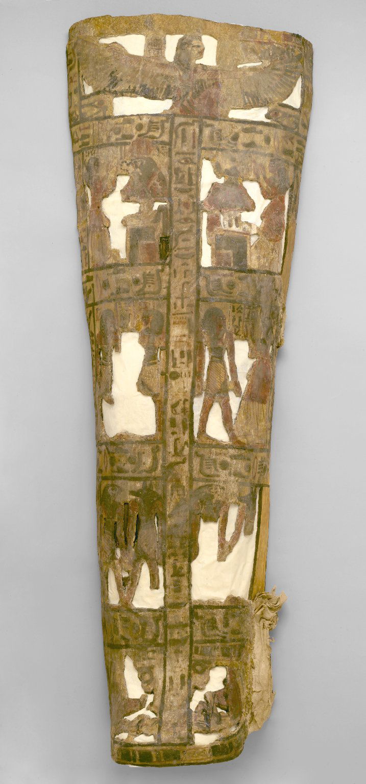 Coffin and Inner Cartonnage of the Lady of the House