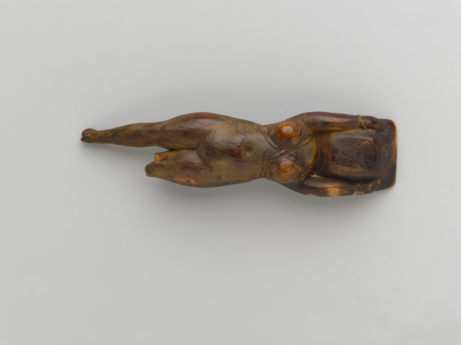 Toilet Dish Held by a Figure of a Woman Floating