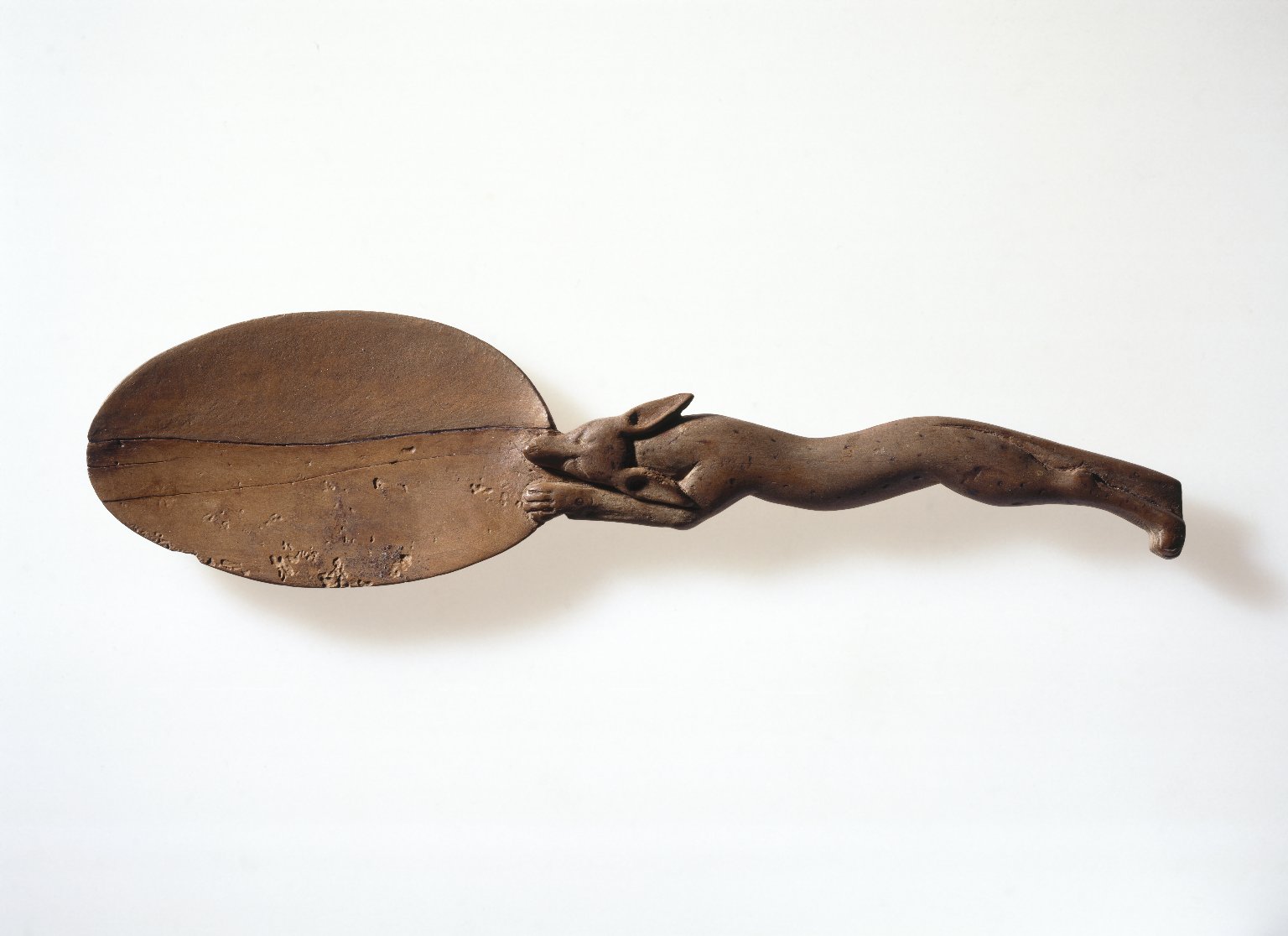 Spoon with Jackal Handle