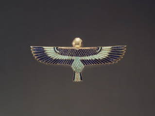 Amulet in the Form of a Ba as Human-Headed Bird