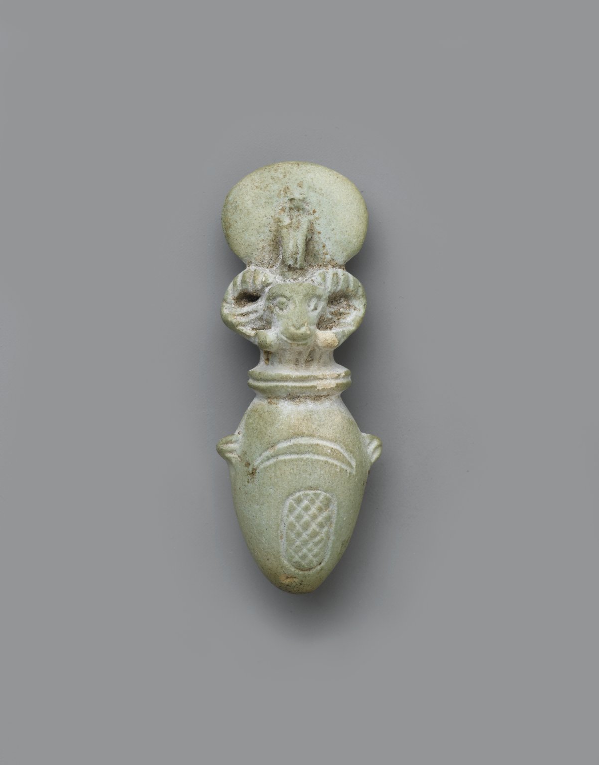 Heart Amulet Surmounted by a Ram's Head