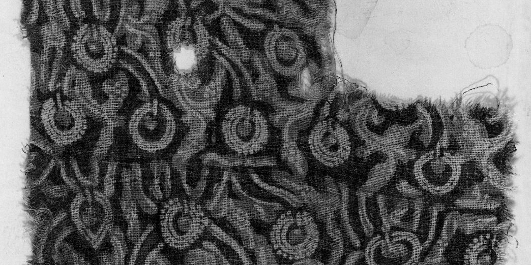 Textile Fragment with Vermiculated Pattern · Brooklyn Museum
