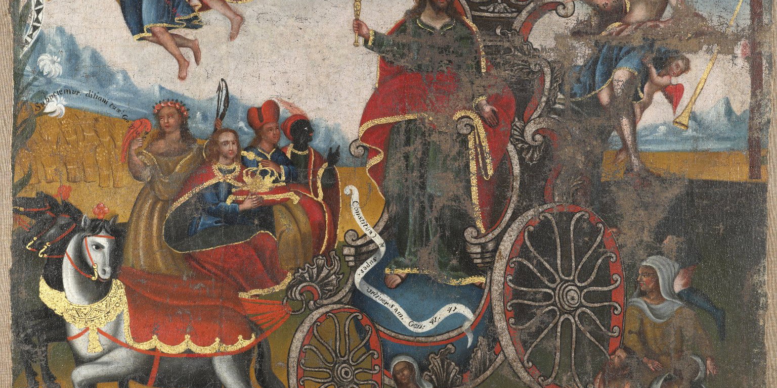 Triumph of Christ the King with the four continents · Brooklyn Museum