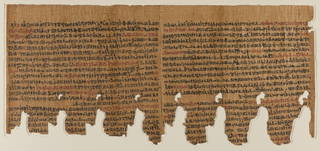 Medical Text Inscribed in Hieratic