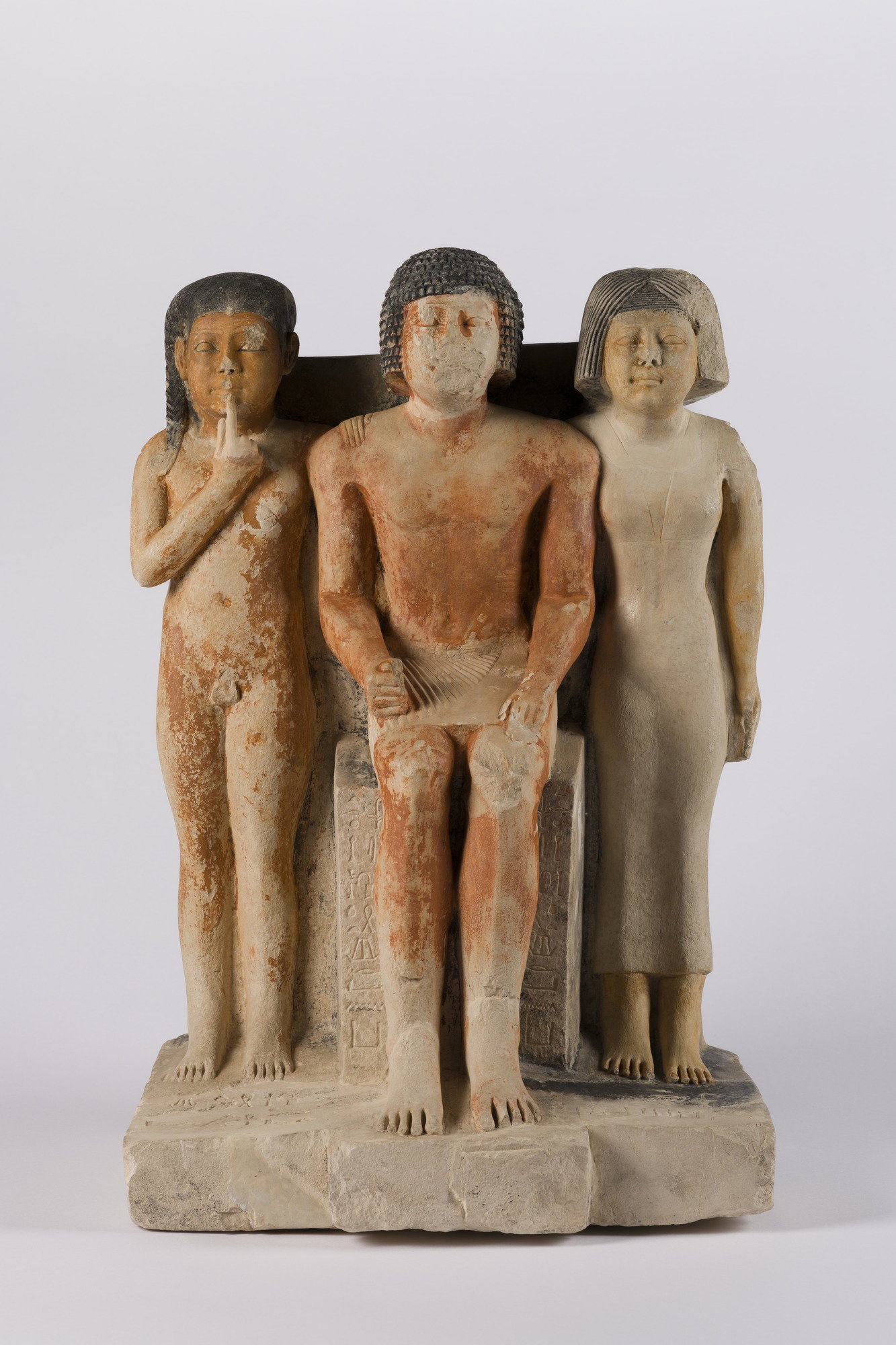 Statue of Nykara and his Family