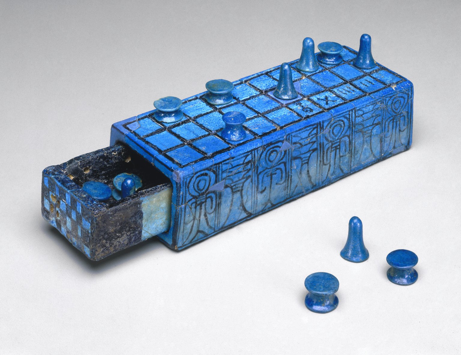 Set of Thirteen Gaming Pieces