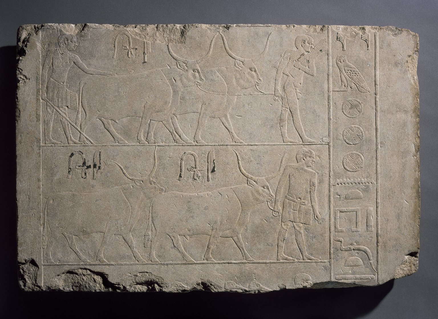 Relief of Men Presenting Cattle