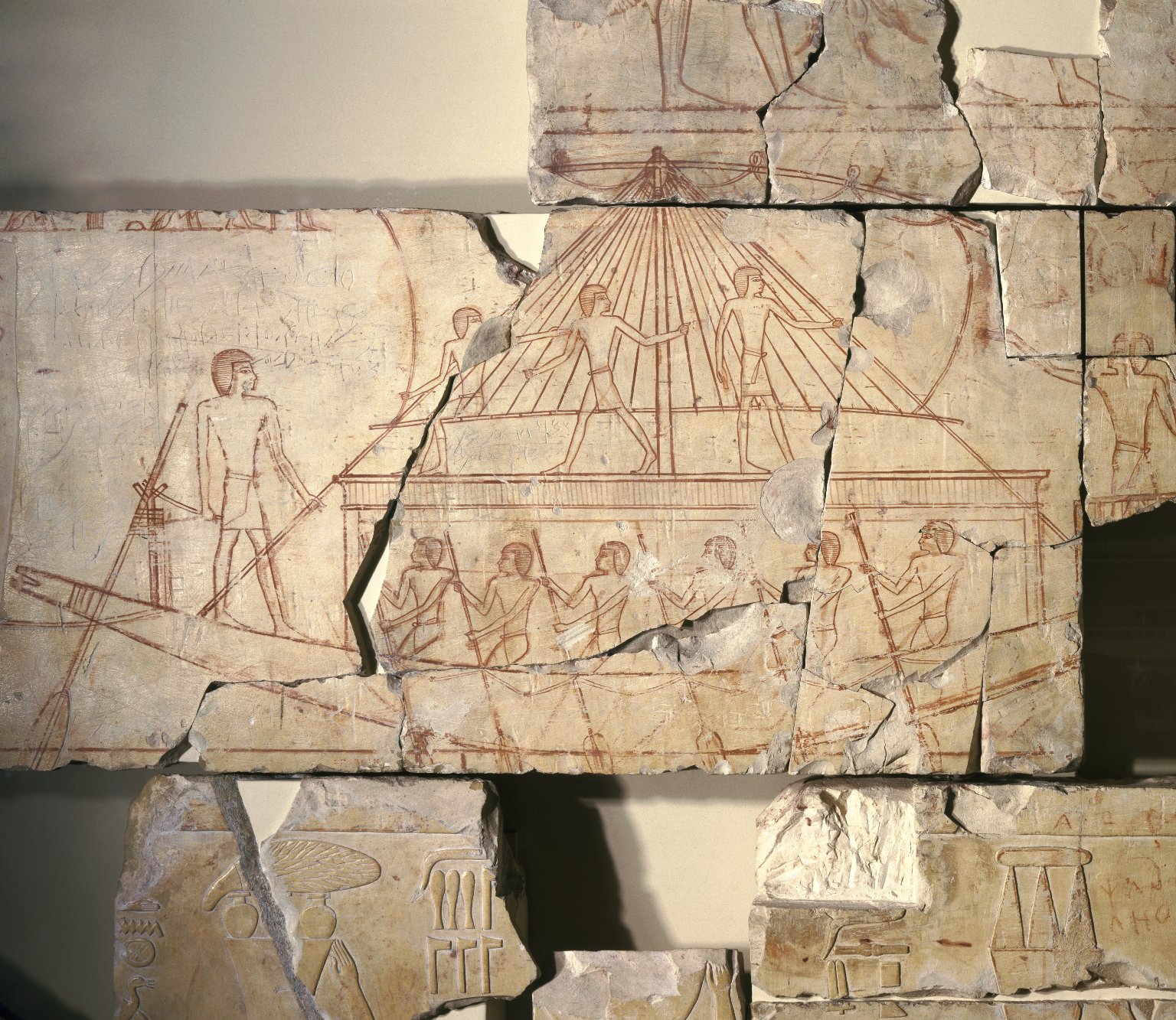 Relief Blocks from the Tomb of the Vizier Nespeqashuty · Brooklyn
