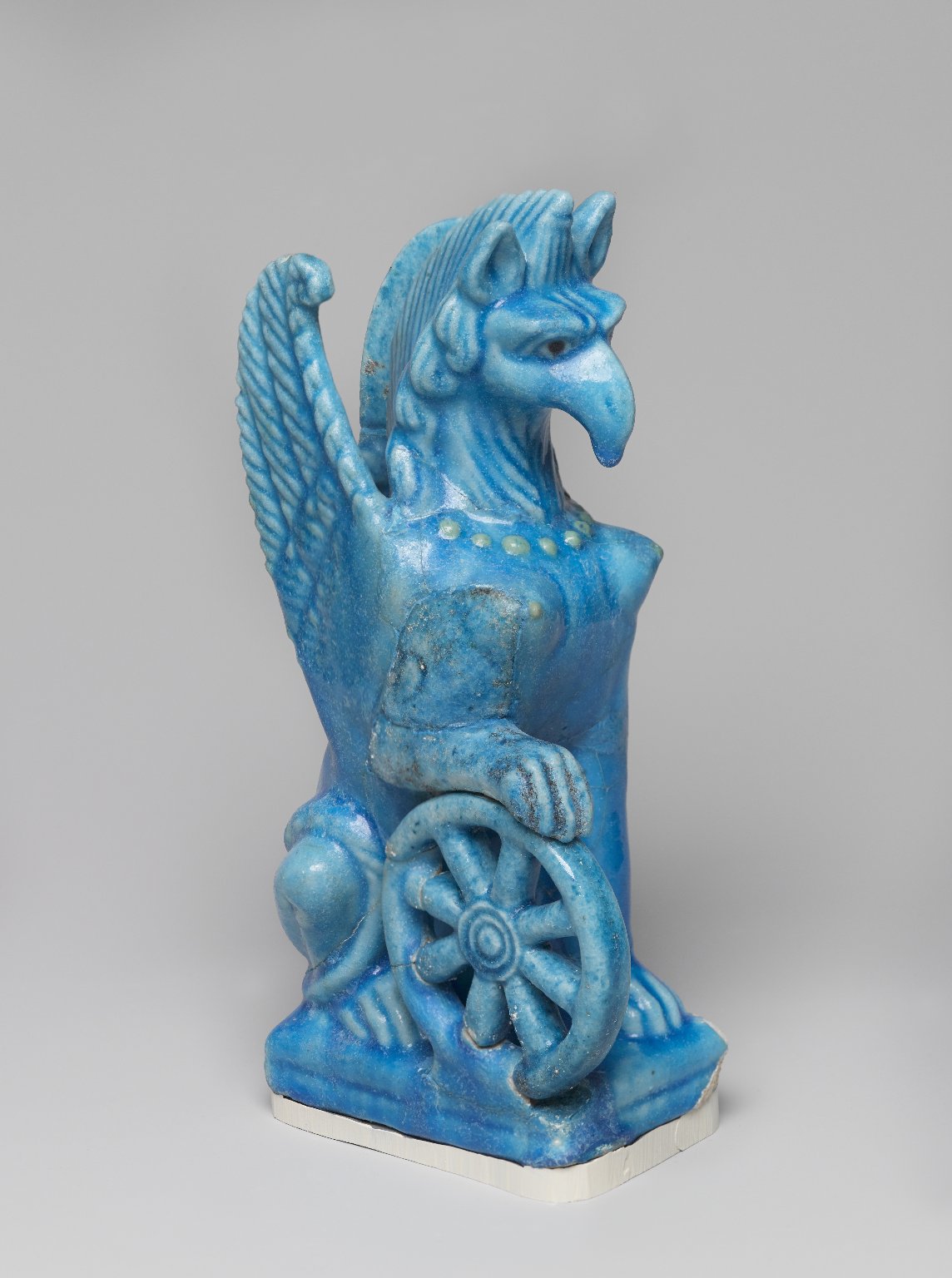 Statuette of Nemesis in Form of Female Griffin with Wings